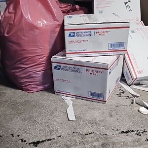 Pink USPS Shipping Bag